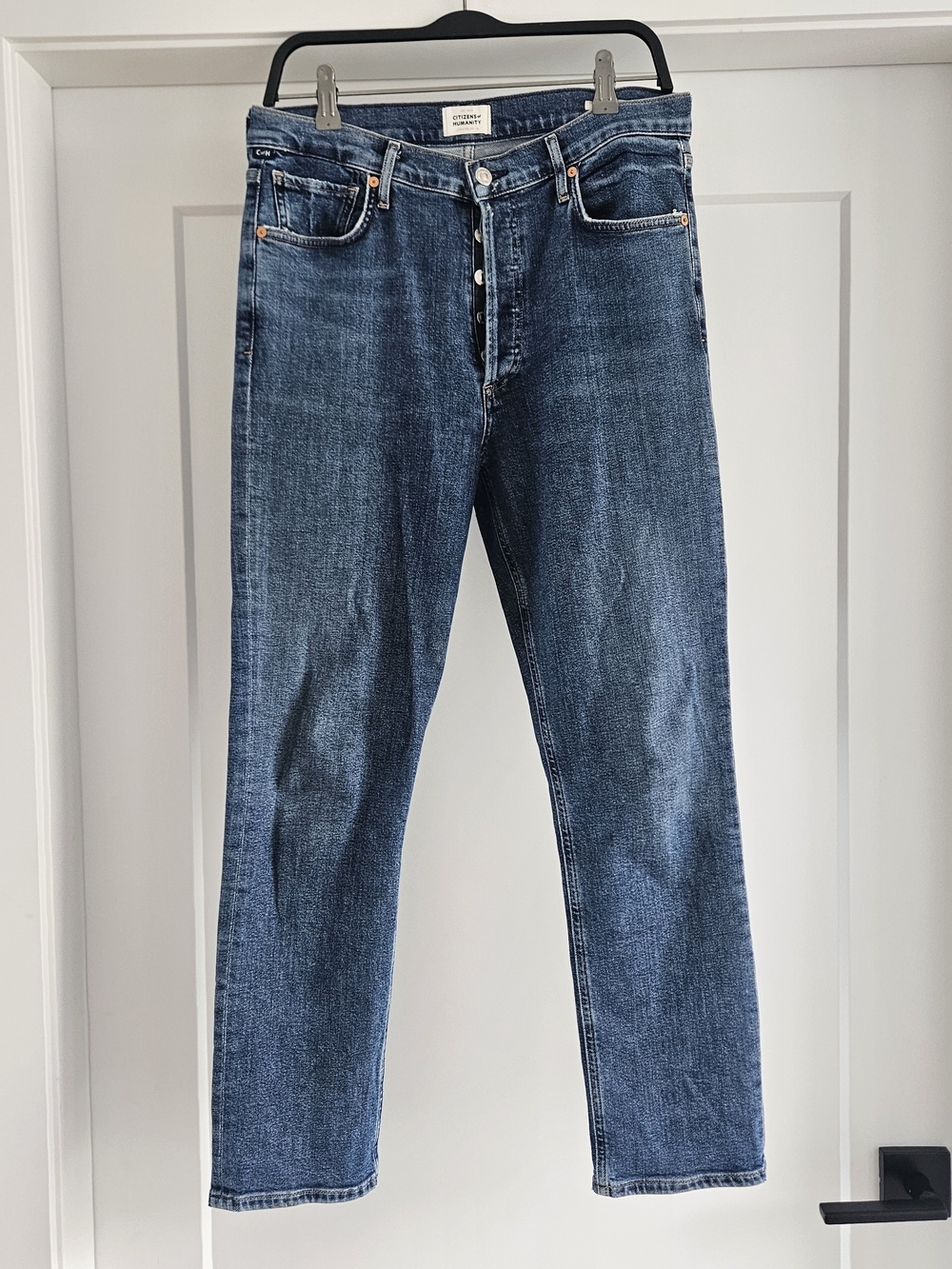Citizens Of Humanity Charlotte High Rise Button Fly Denim Jeans Sz 29 - Picture 1 of 9